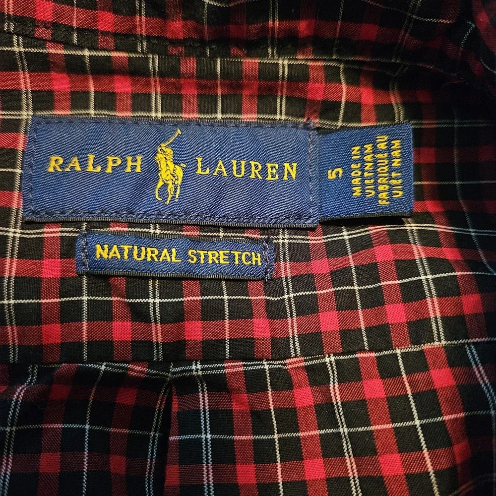 Ralph‎ Lauren Shirt Boys Size 5 Collared Button Down Shirt